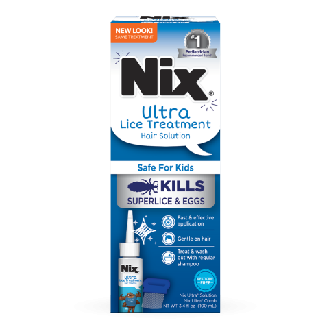 Nix Ultra® Lice Treatment Hair Solution | Nix