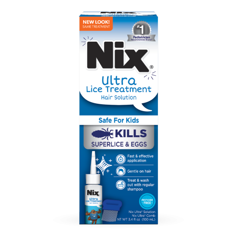 Nix Ultra® Lice Treatment Hair Solution | Nix Nix Ultra® Lice Treatment Hair Solution | Nix