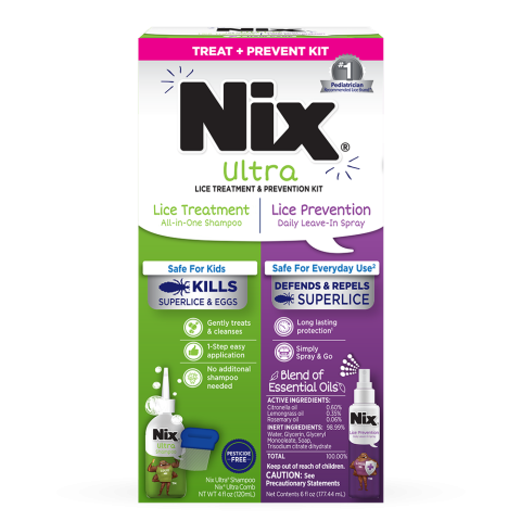Nix Ultra® Lice Treatment & Prevention Kit