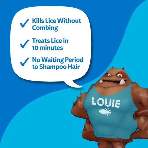 kills lice without combing