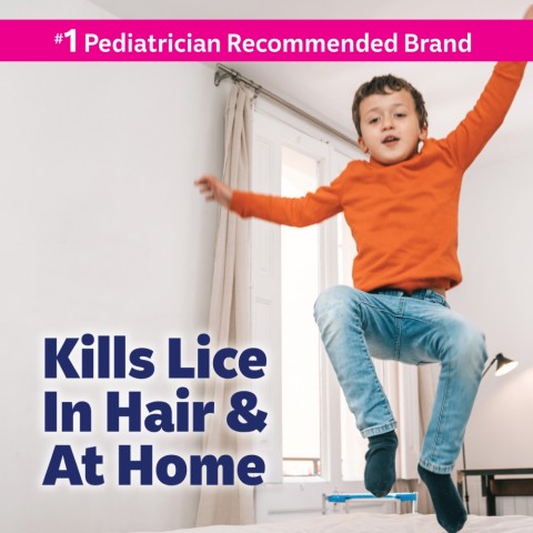 kills lice in hair and at home