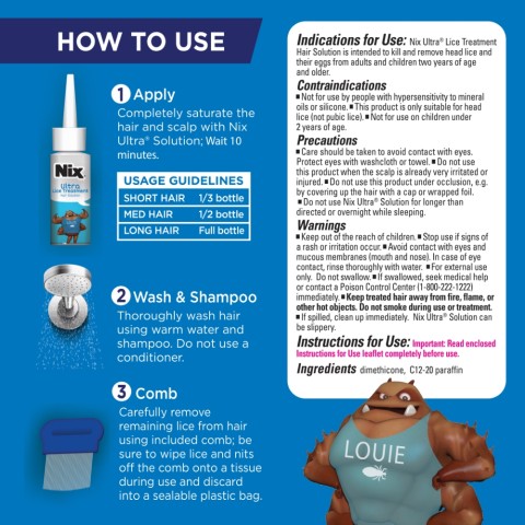 How to Use Nix Ultra Shampoo